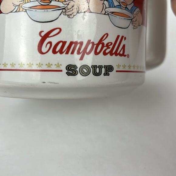 Campbell's Soup Mugs Set of 2 Vintage Ceramic - Picture 5 of 7